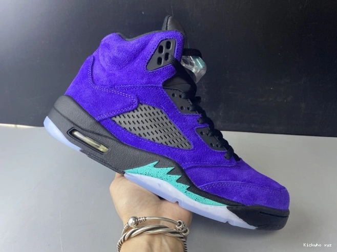 Retro Jordan 5 Air Alternate 136027-500 Grape 0811